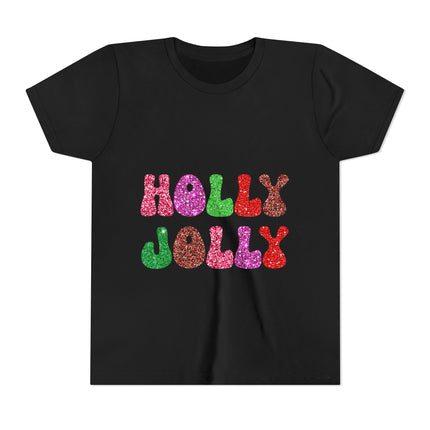 Christmas themed Youth Short Sleeve Tee
