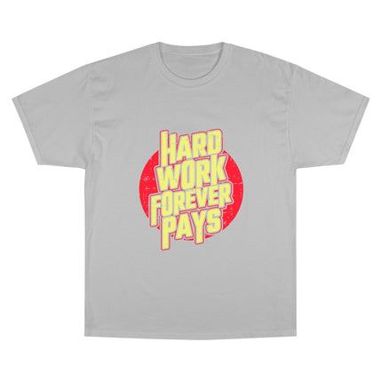 Champion-T-Shirt mit Typografie-Motiv