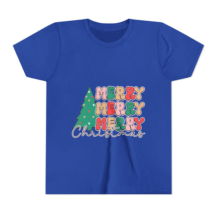 Kurzärmeliges T-Shirt für Jugendliche mit Weihnachtsmotiv