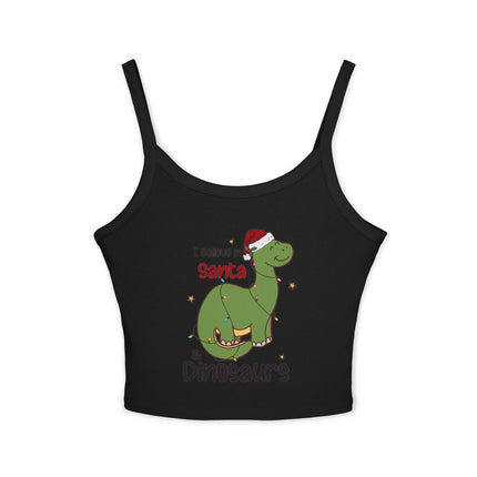 Weihnachtsmotiv Damen Spaghettiträger Tank Top 