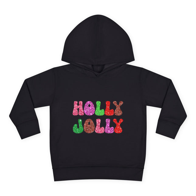 Christmas themed Toddler Pullover Fleece Hoodie