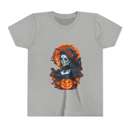 Halloween-Kurzarm-T-Shirt für Jugendliche