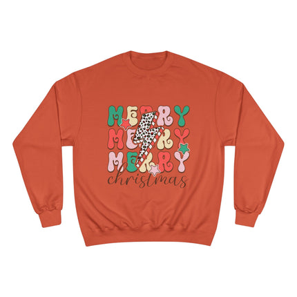 Christmas themed Champion Sweatshirt
