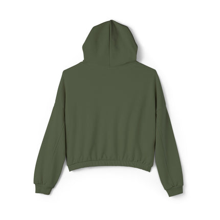 Halloween themed Women's Cinched Bottom Hoodie