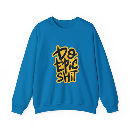 Unisex Heavy Blend Crewneck Sweatshirt mit Typografie-Motiv
