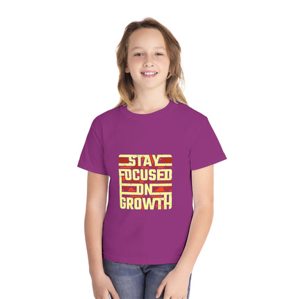 Typography themed Youth Midweight Tee