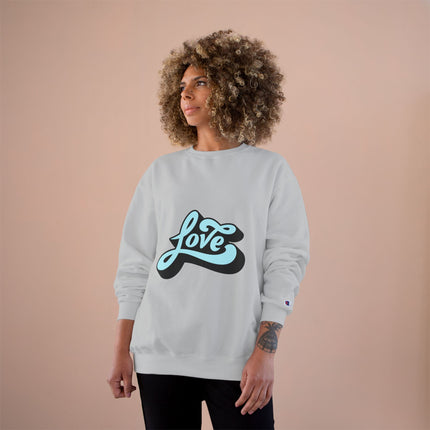 Champion-Sweatshirt mit Typografie-Motiv