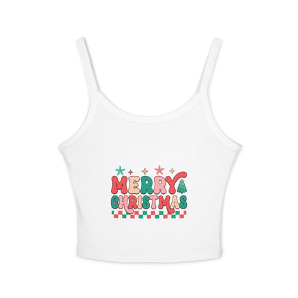 Christmas themed Women's Spaghetti Strap Tank Top