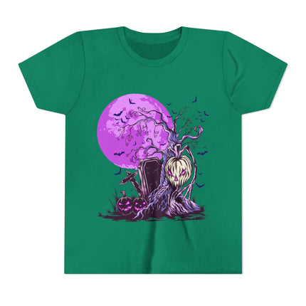 Halloween themed Youth Short Sleeve Tee