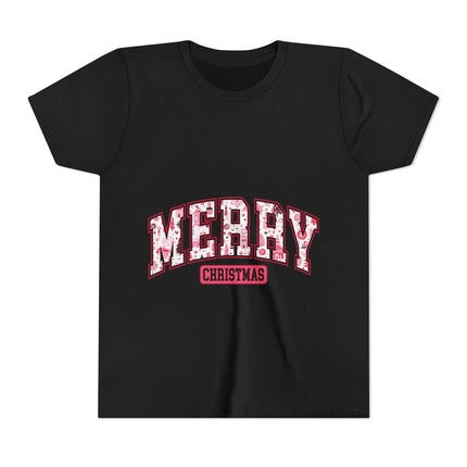 Kurzärmeliges T-Shirt für Jugendliche mit Weihnachtsmotiv