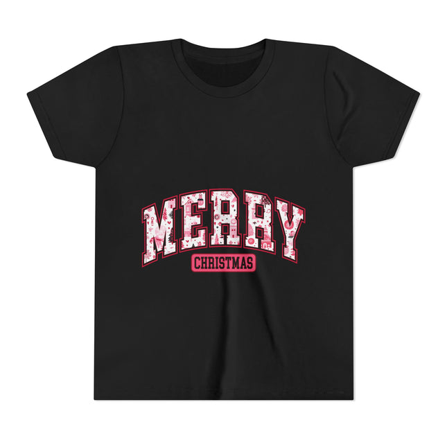 Kurzärmeliges T-Shirt für Jugendliche mit Weihnachtsmotiv