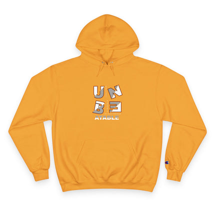 Typography themed Champion Hoodie