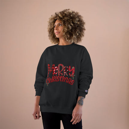 Christmas themed Champion Sweatshirt