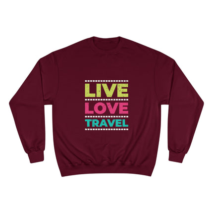 Champion-Sweatshirt mit Typografie-Motiv