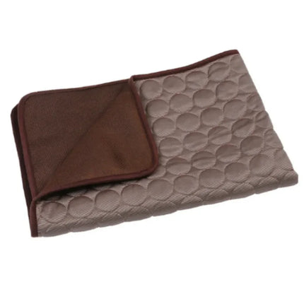 Cooling Pet Mat – Ice Silk Summer Bed